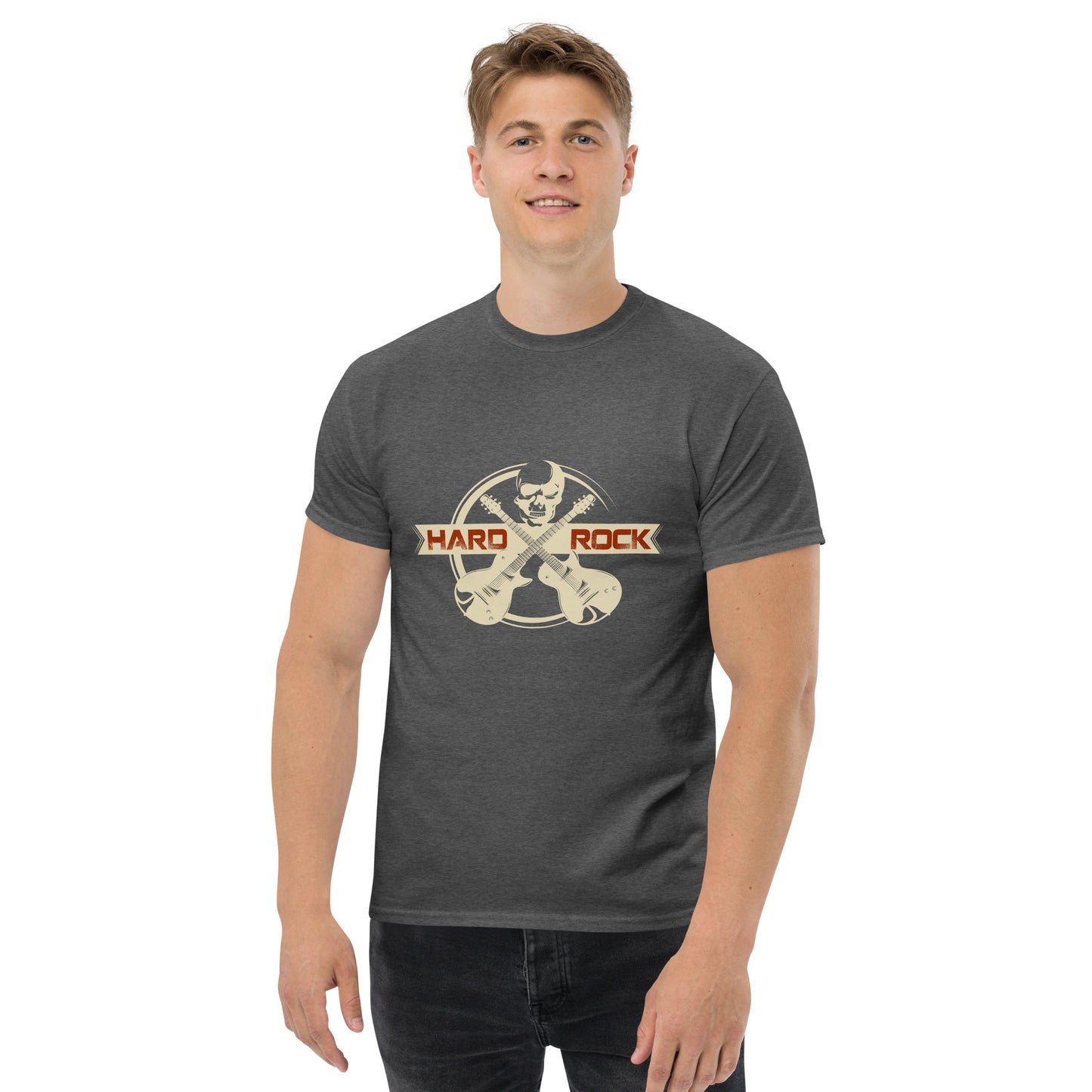 Hard rock guitars Unisex classic tee