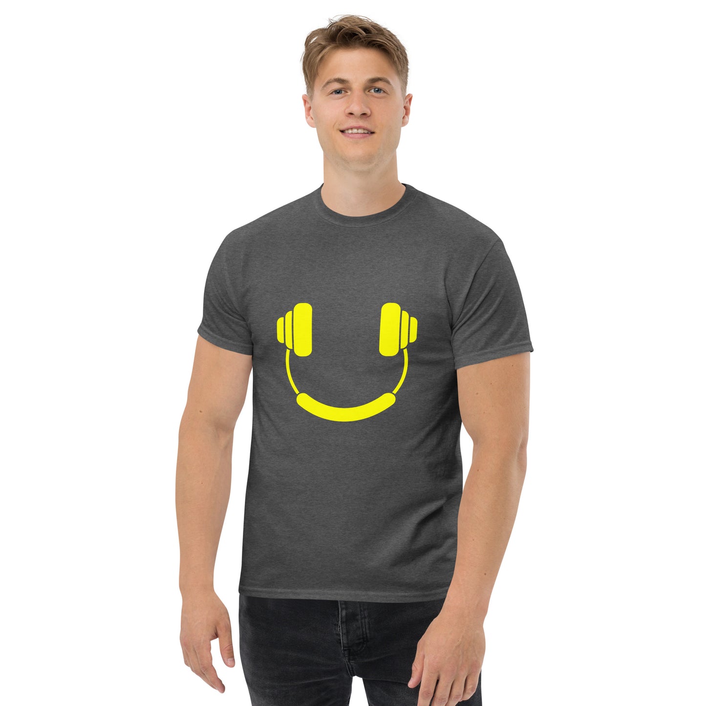 Dj Headset smiley Unisex classic tee