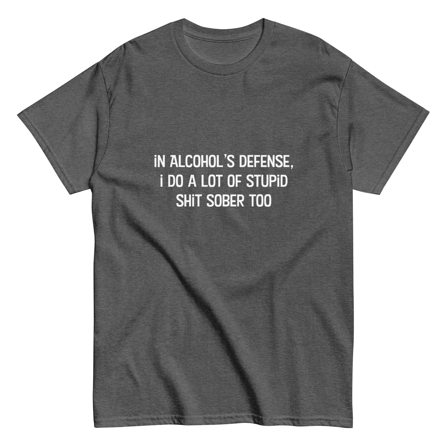 in Alcohols defence Unisex classic tee