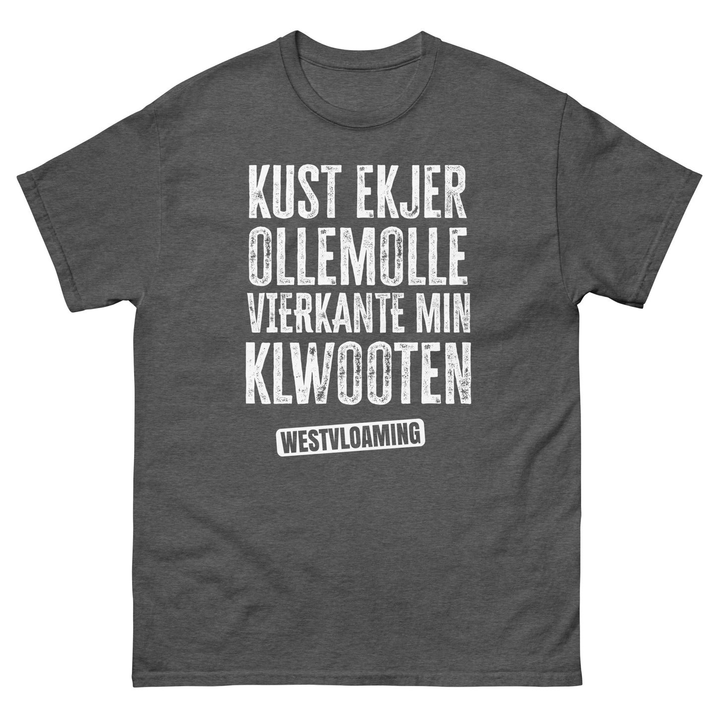 kust vierkantig mien klwooten Unisex classic tee