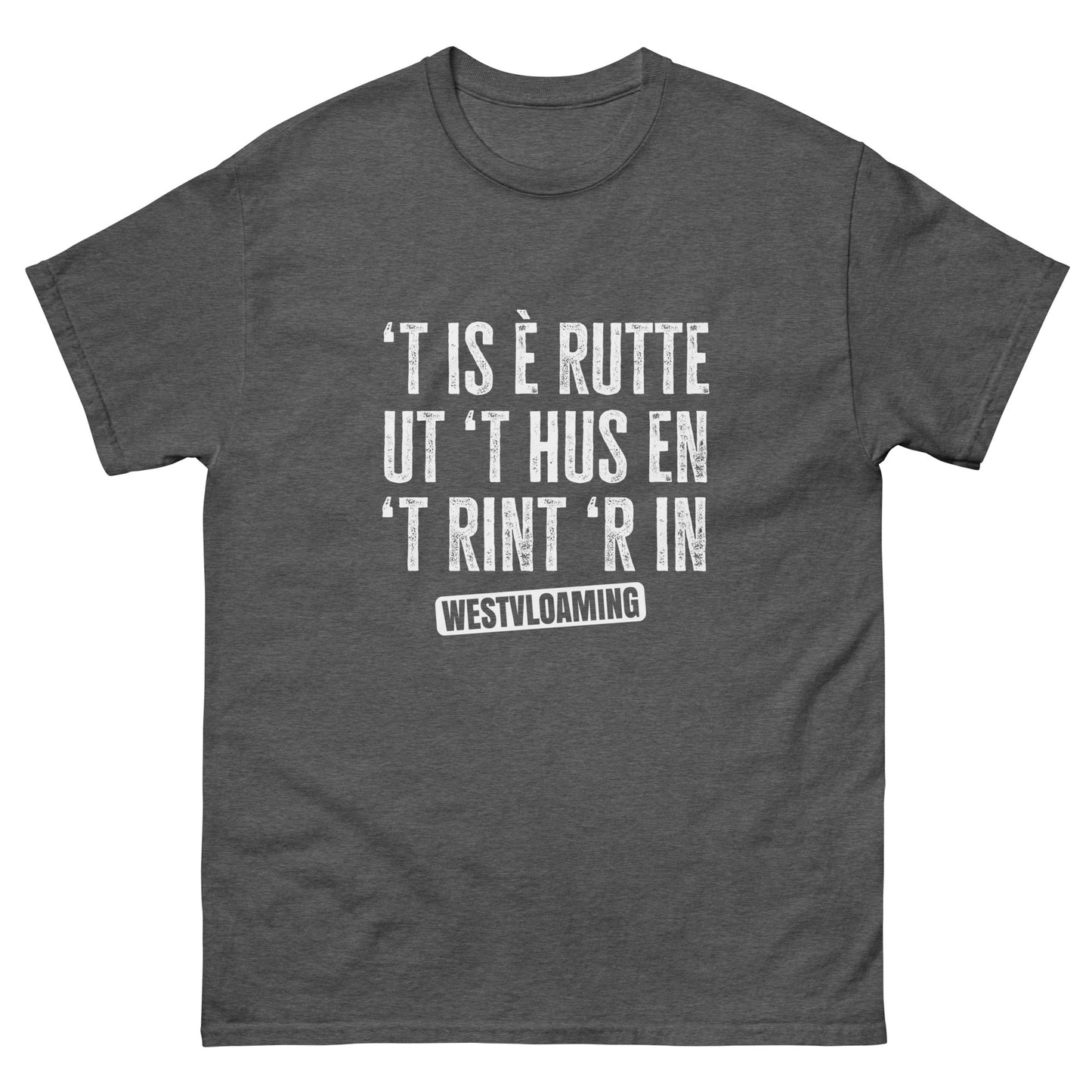 E rutte ut thus Unisex classic tee