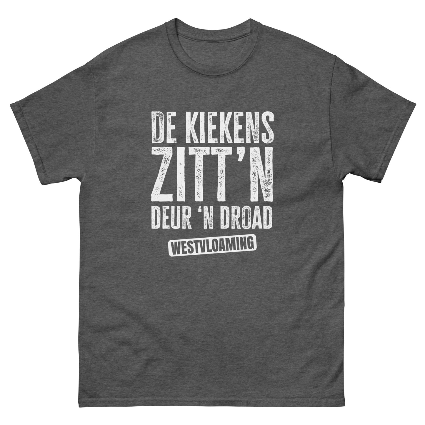 Kiekens tegen draad Unisex classic tee