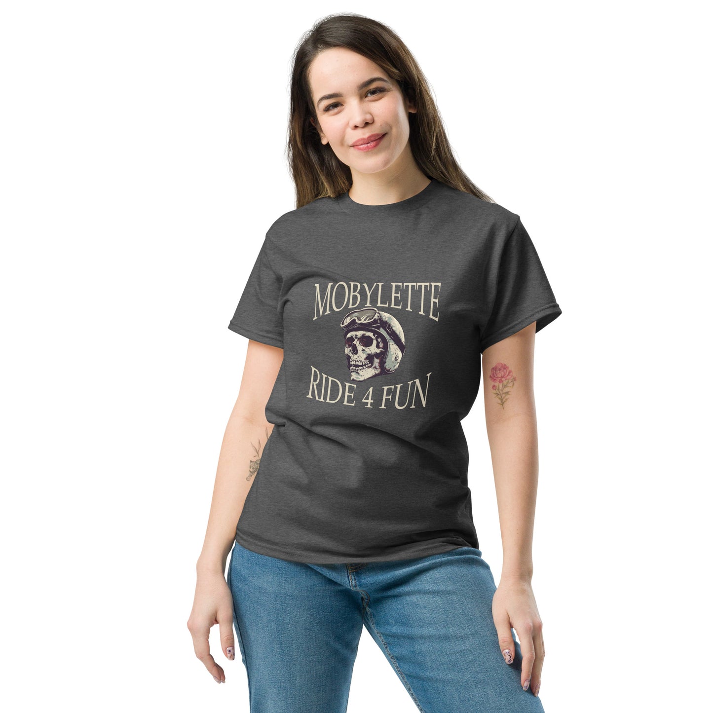 Mobilette ride 4 fun Unisex classic tee