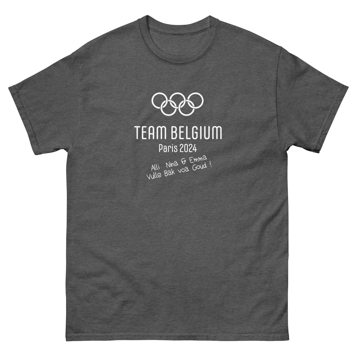 team belgium emma nina Unisex classic tee