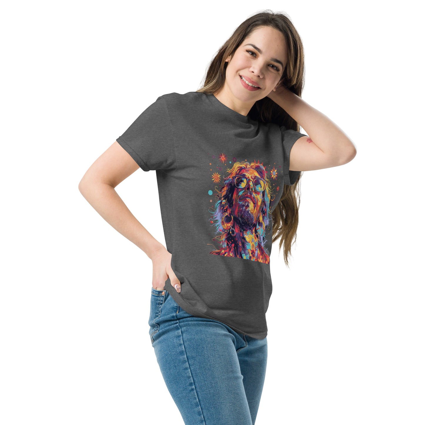 Hippie lookin up Unisex classic tee