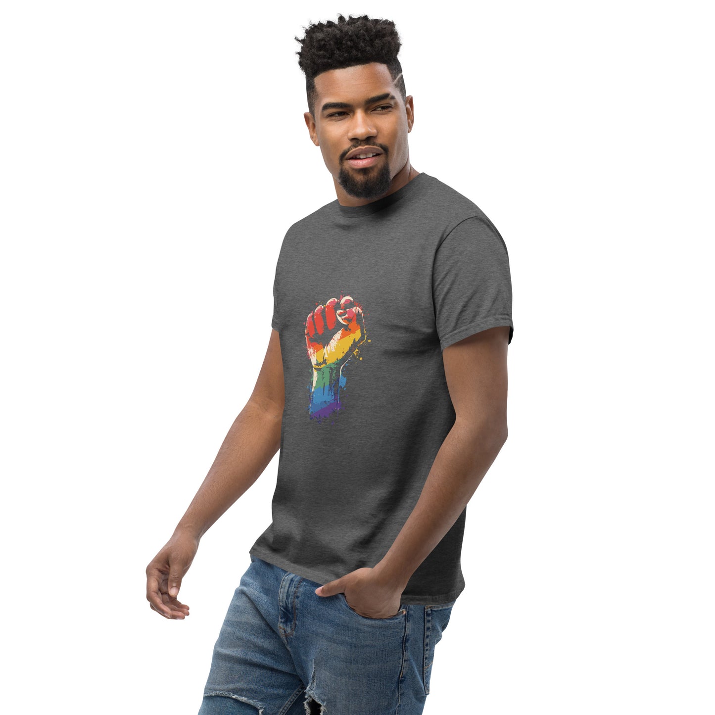 lgtbq fist Unisex classic tee