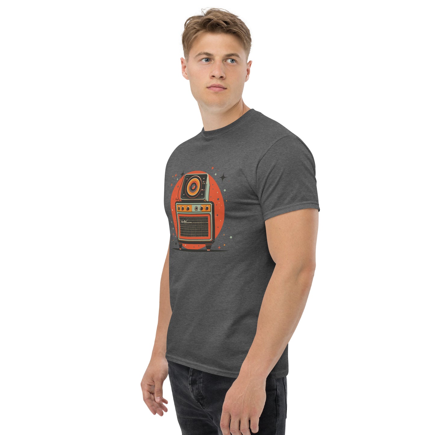 old school amplifier Unisex classic tee