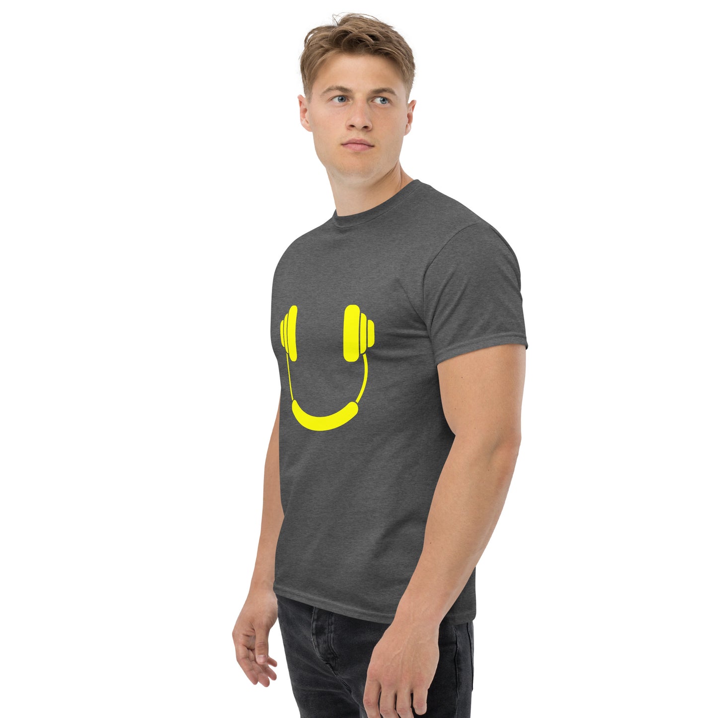 Dj Headset smiley Unisex classic tee