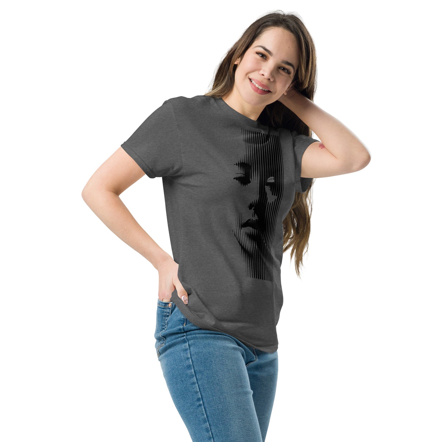 Lady Stripes Unisex classic tee