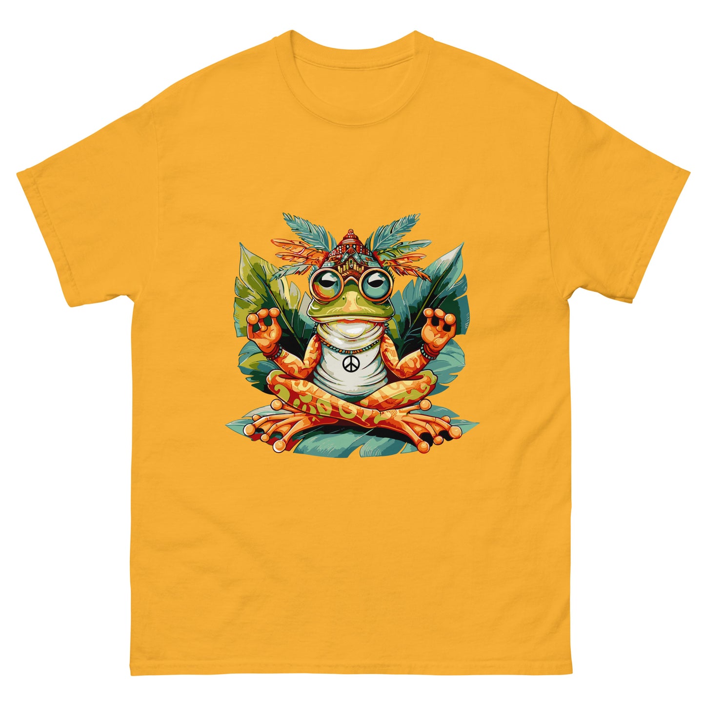 Hippie frog Unisex classic tee