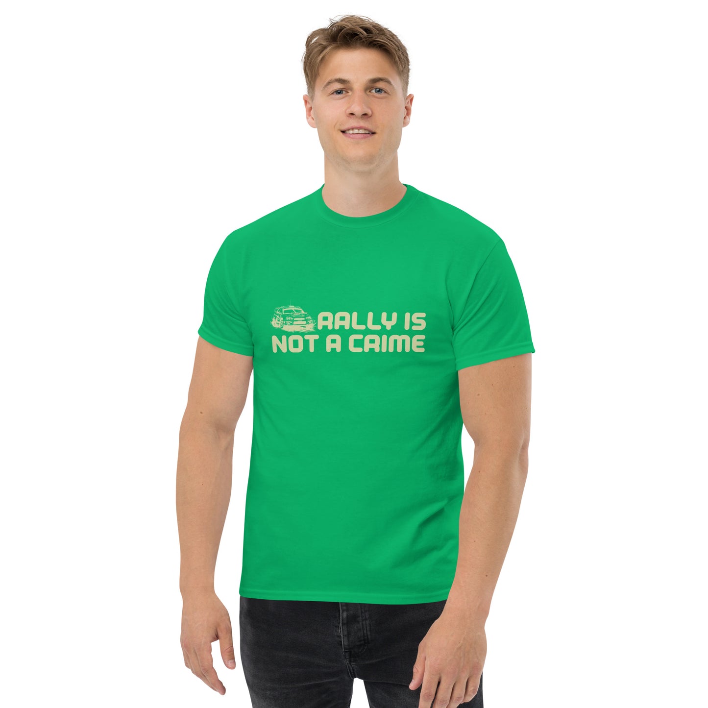 Rally is not a crime Unisex classic tee