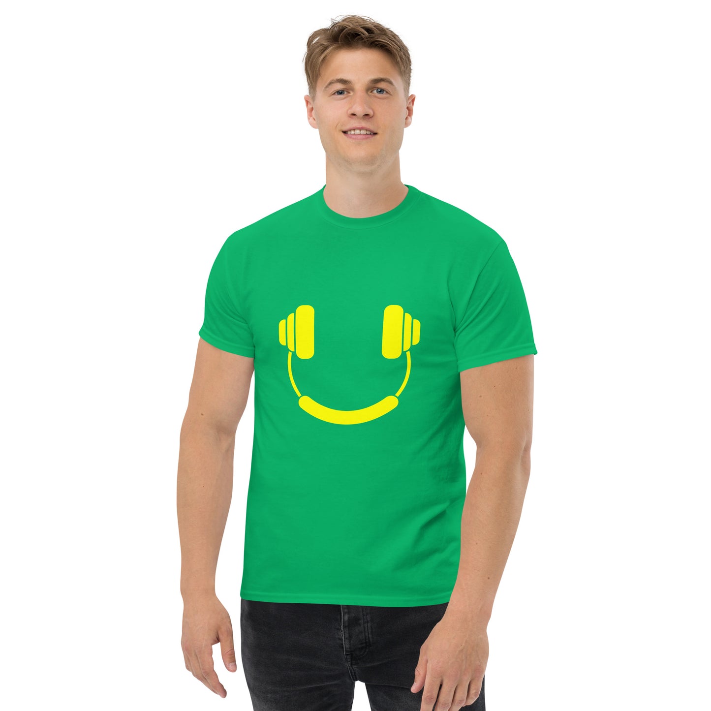 Dj Headset smiley Unisex classic tee