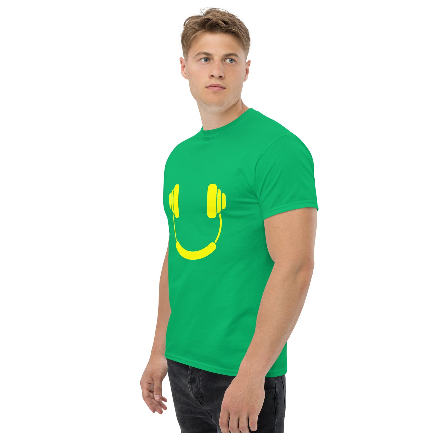 Dj Headset smiley Unisex classic tee