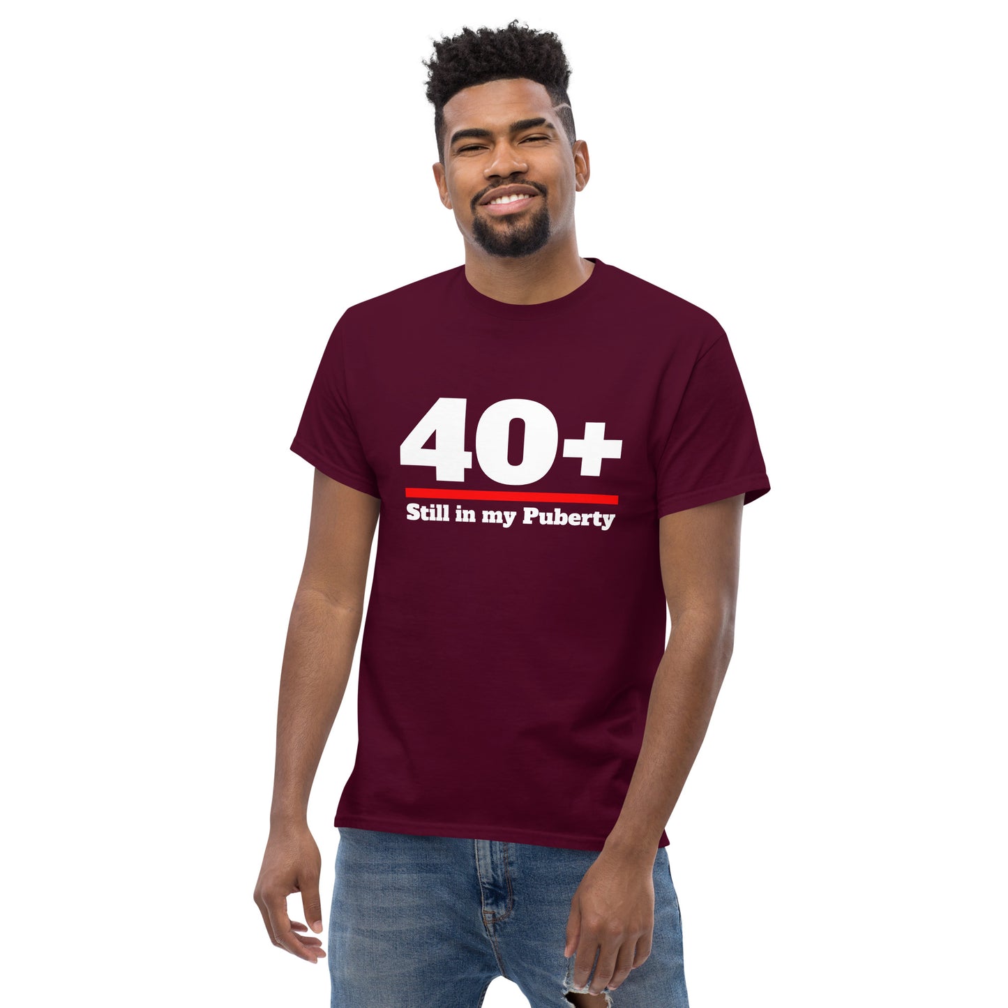 40+ Puberty Unisex classic tee