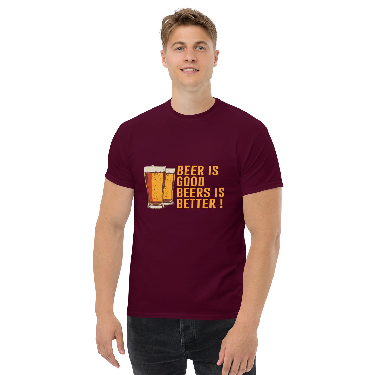 Beers is better Unisex classic tee