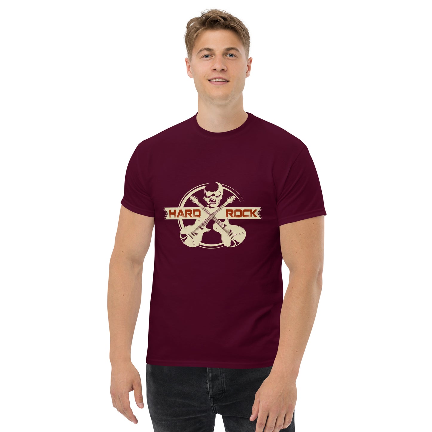 Hard rock guitars Unisex classic tee