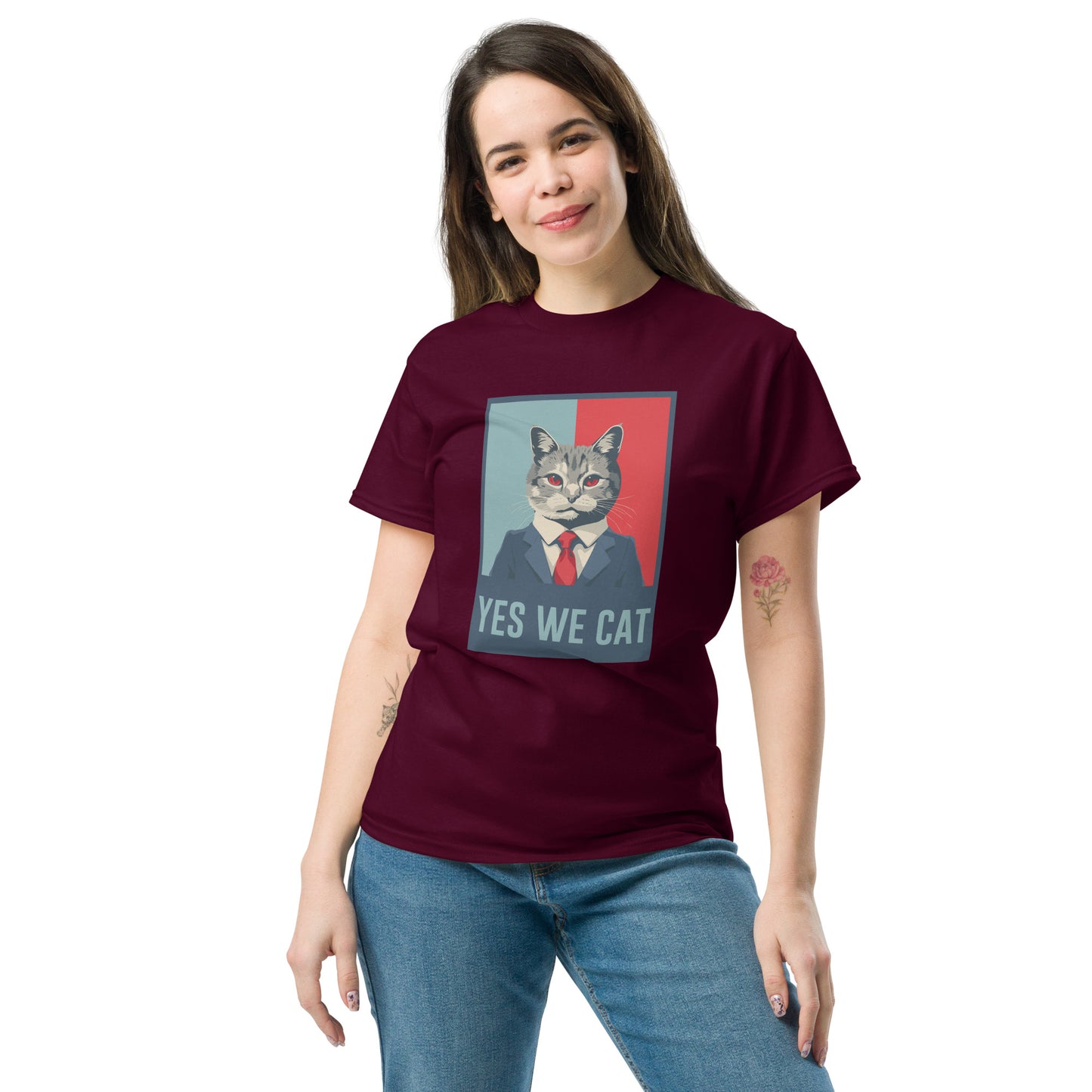 Yes we cat Unisex classic tee