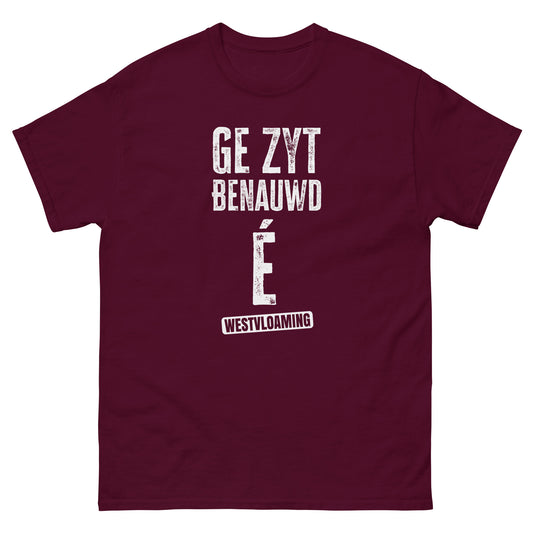 ge zi benauwd é Unisex classic tee