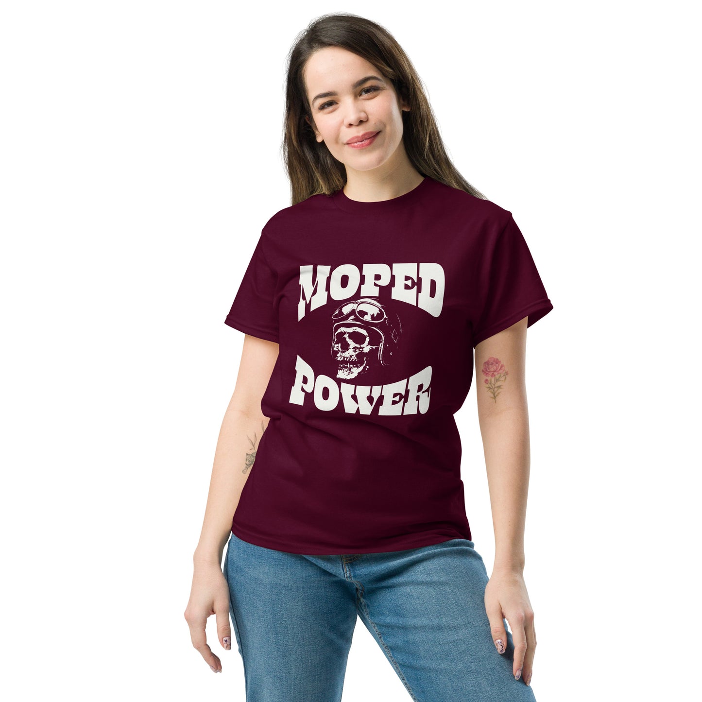 Moped power Unisex classic tee