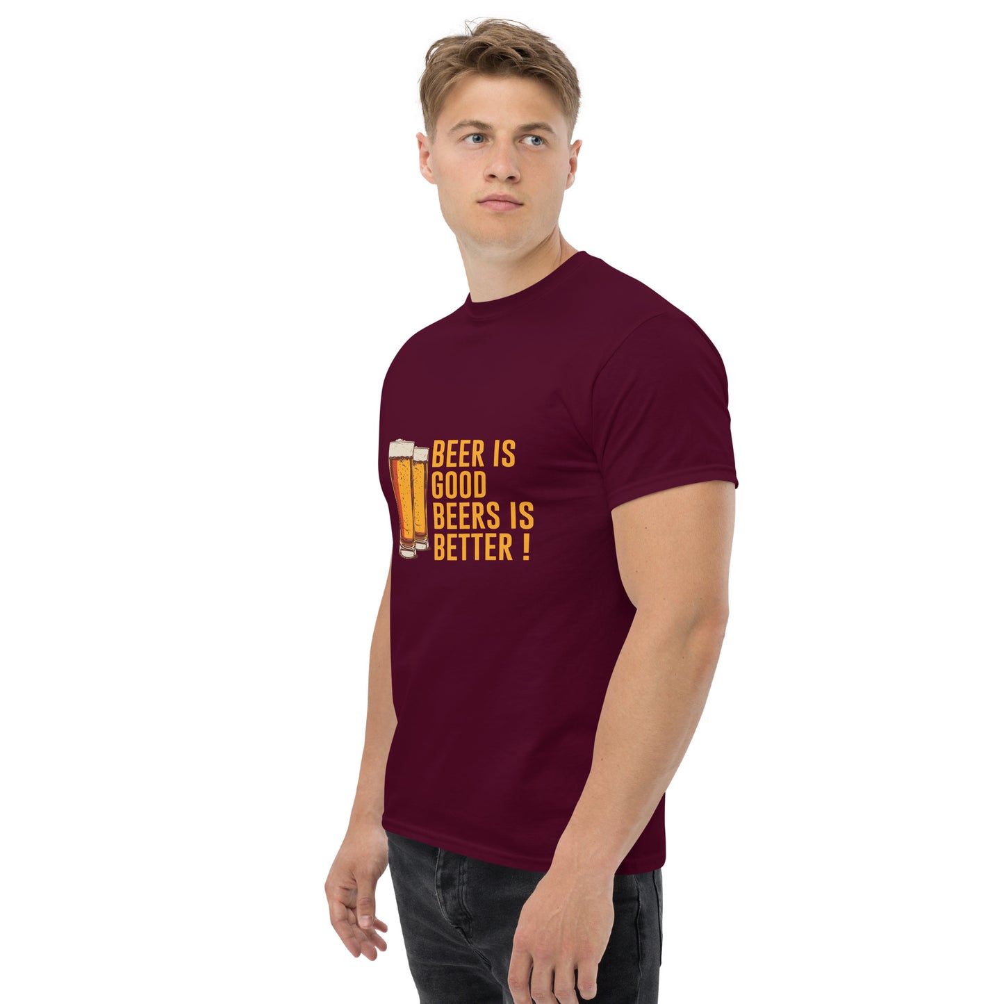 Beers is better Unisex classic tee