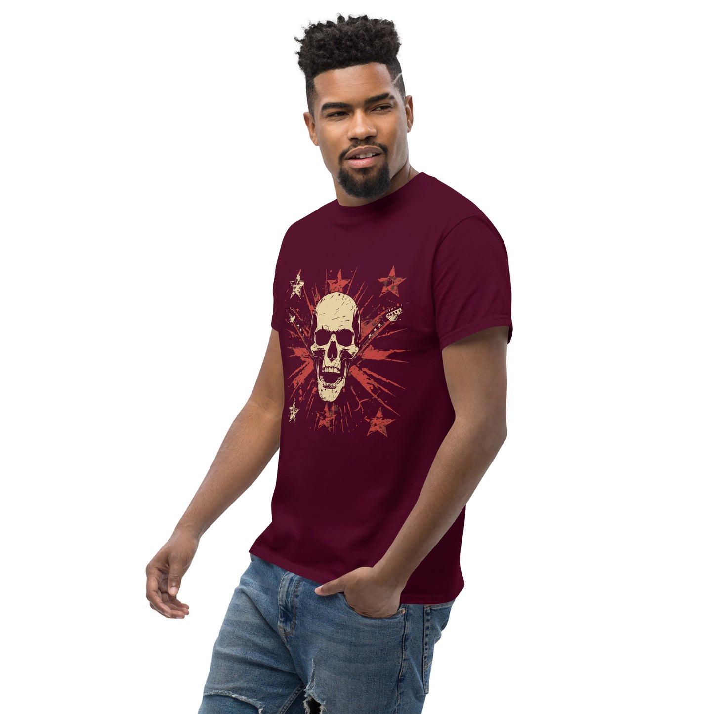 Skull i the stars Unisex classic tee