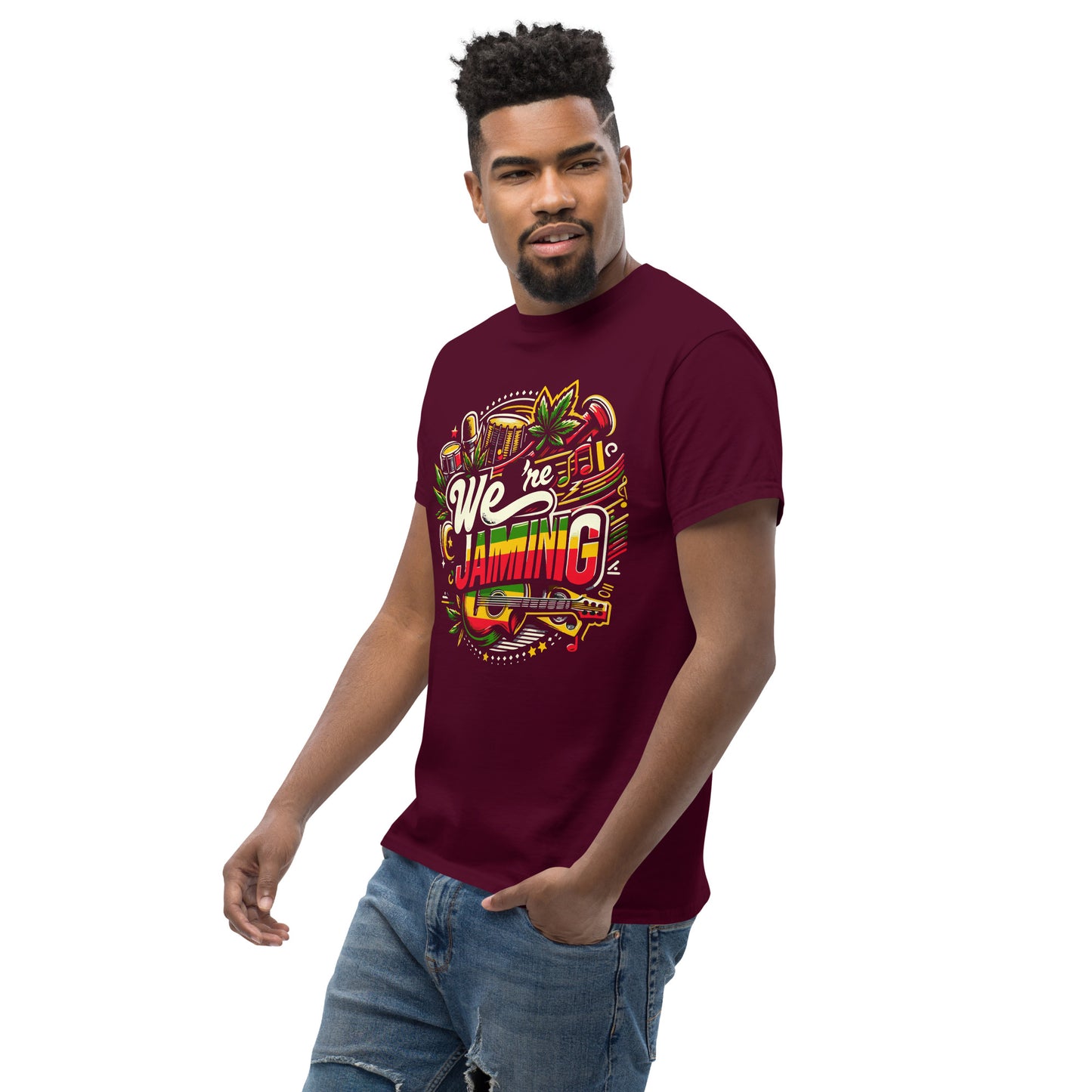 we're jamming reggae Unisex classic tee