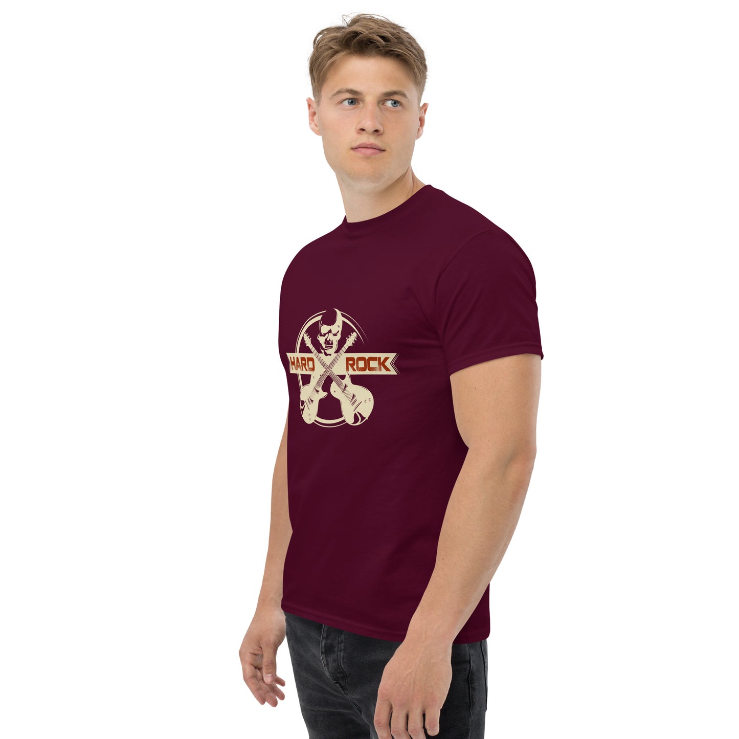 Hard rock guitars Unisex classic tee