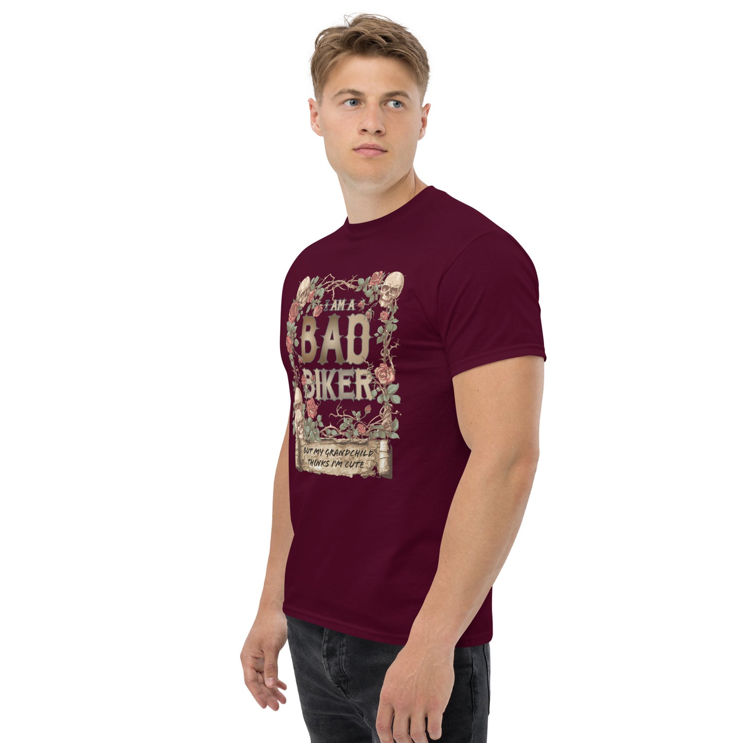 Bad Biker grandad Unisex classic tee