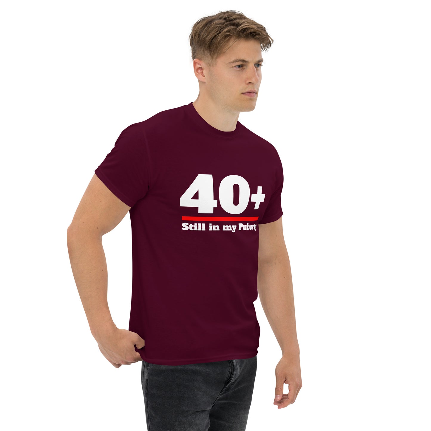 40+ Puberty Unisex classic tee