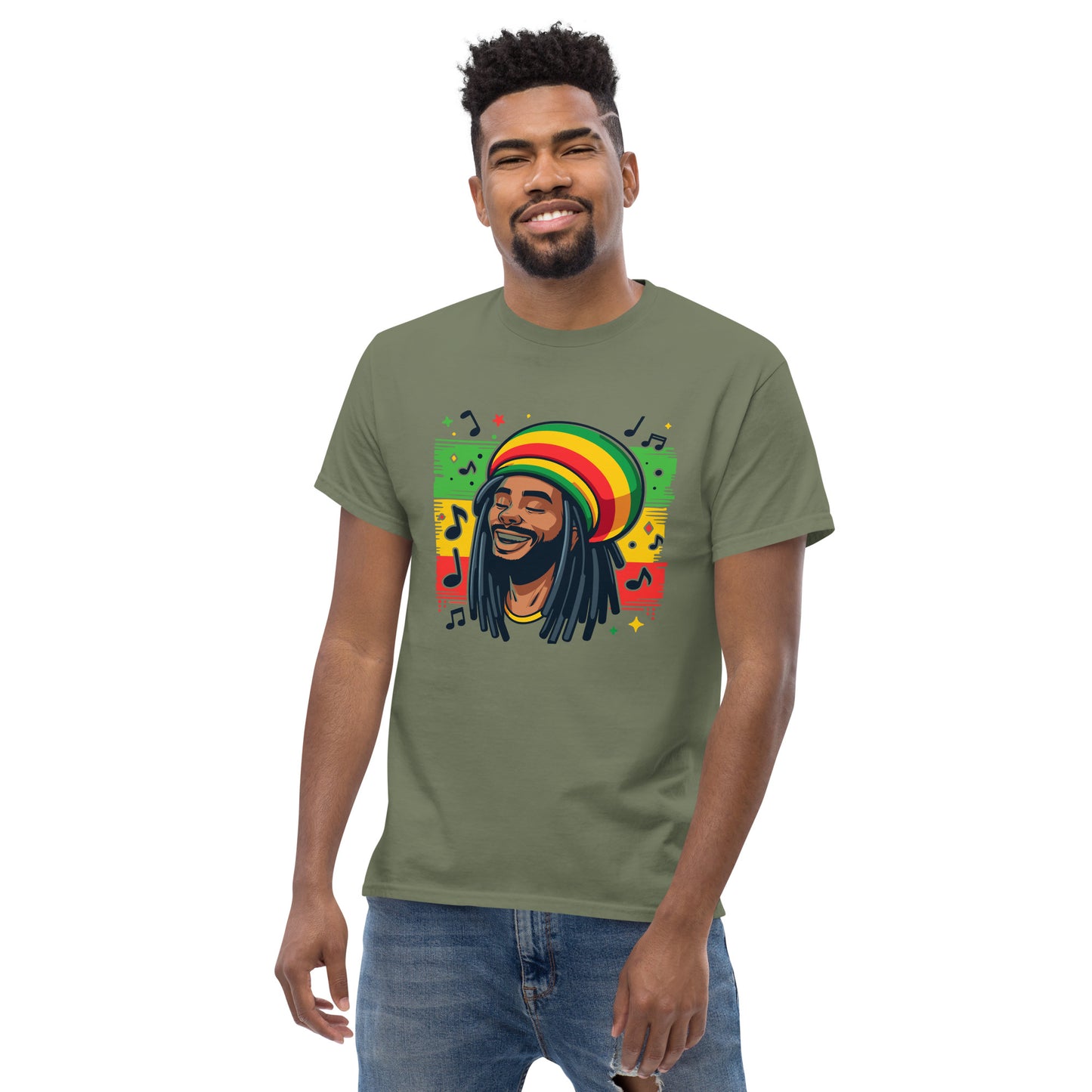 Rasta Man Unisex classic tee