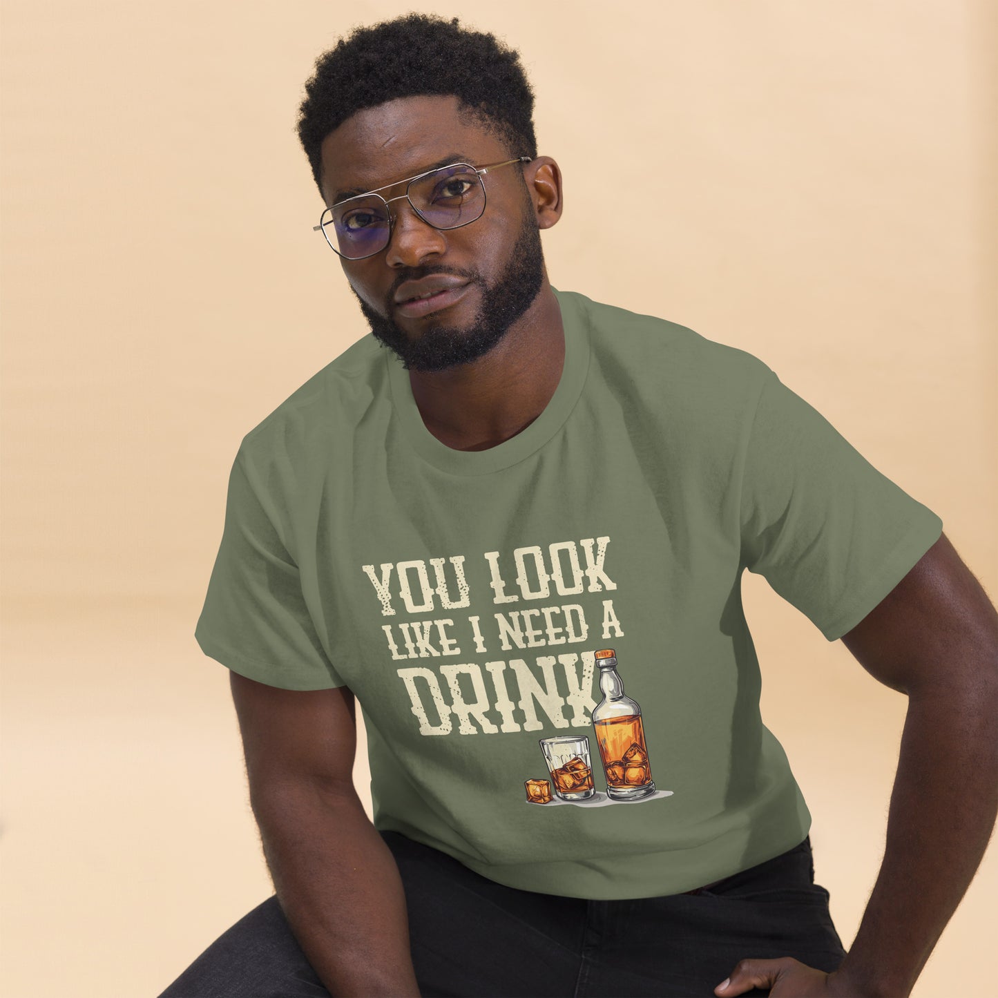 You look like i need a drink Unisex classic tee