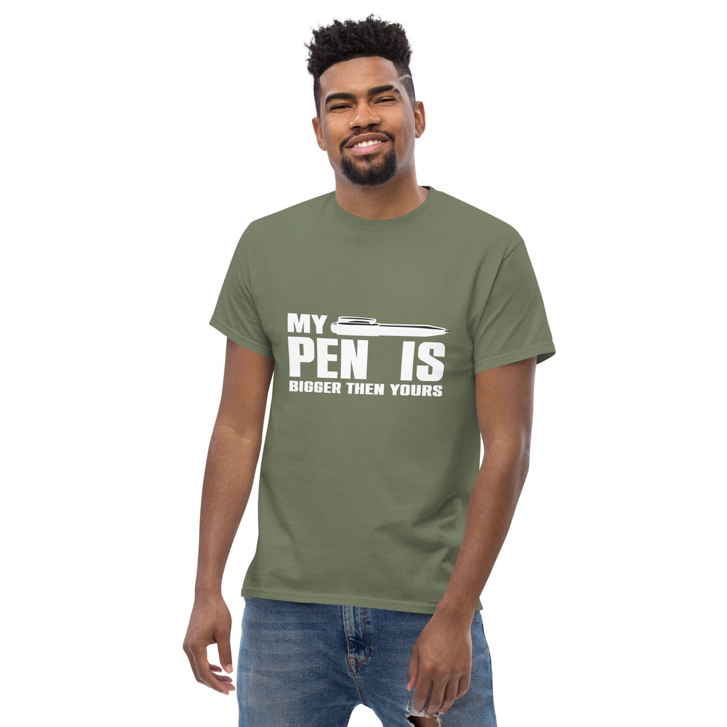 My pen ie bigger Unisex classic tee