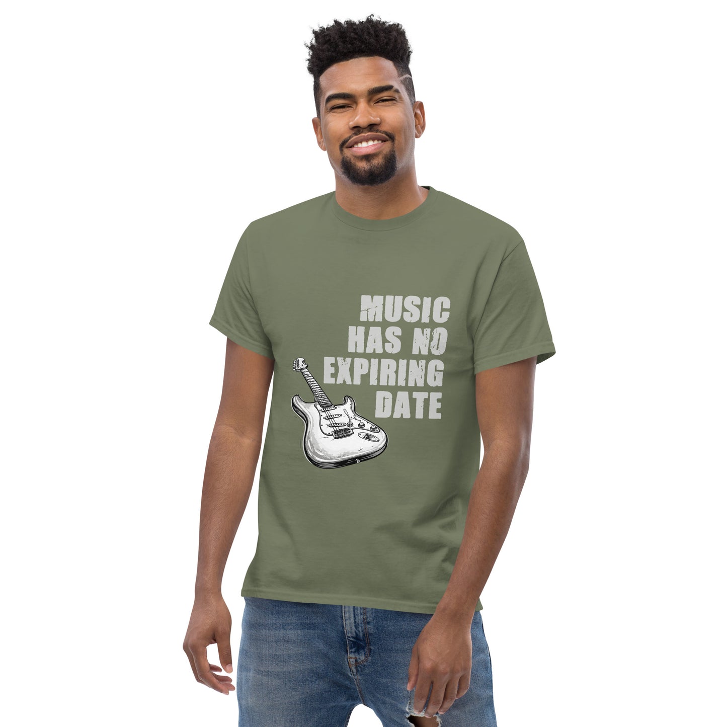 Music has no expiring date Unisex classic tee