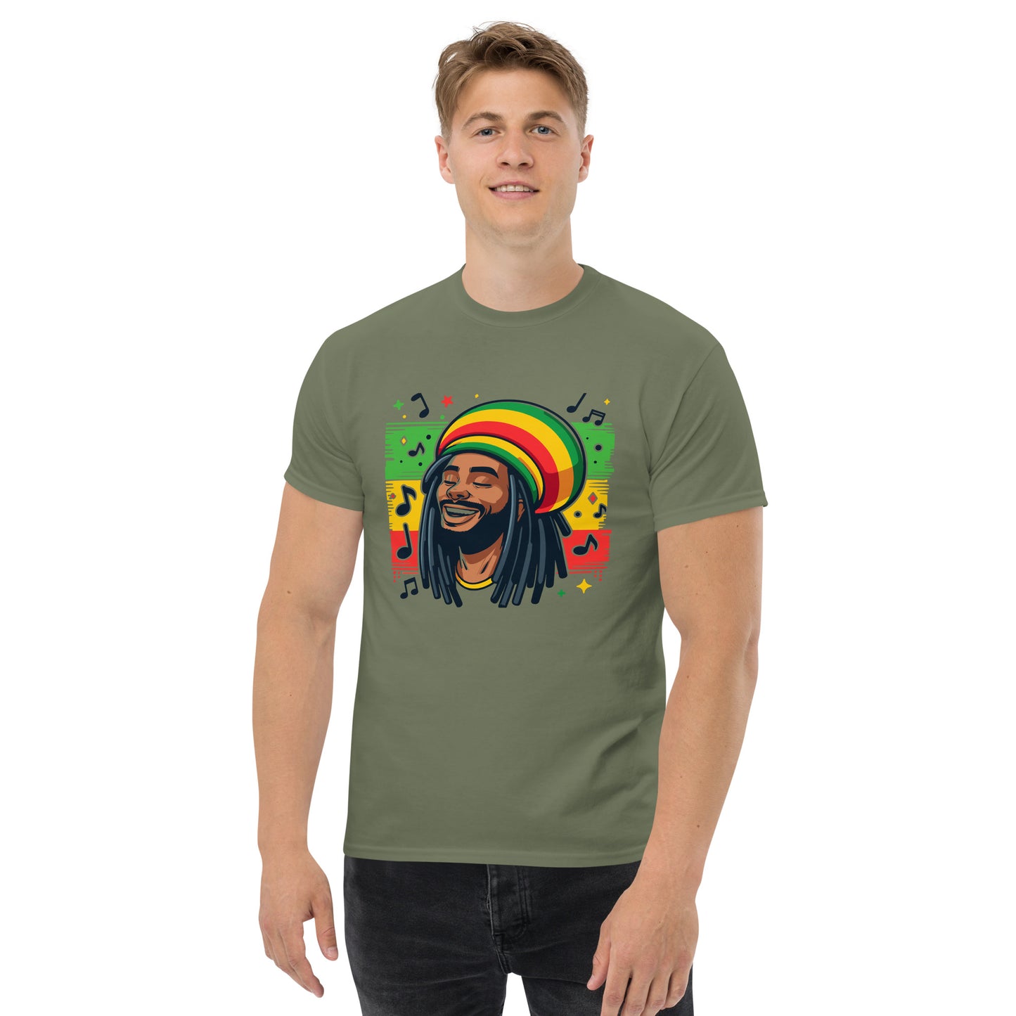 Rasta Man Unisex classic tee