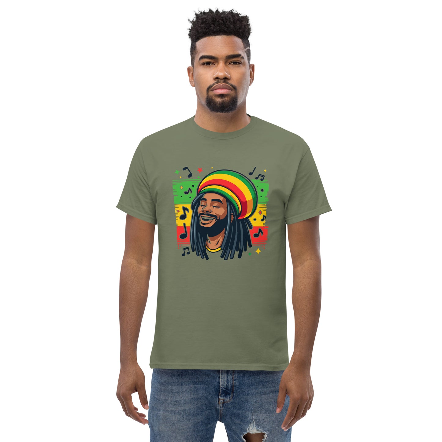 Rasta Man Unisex classic tee