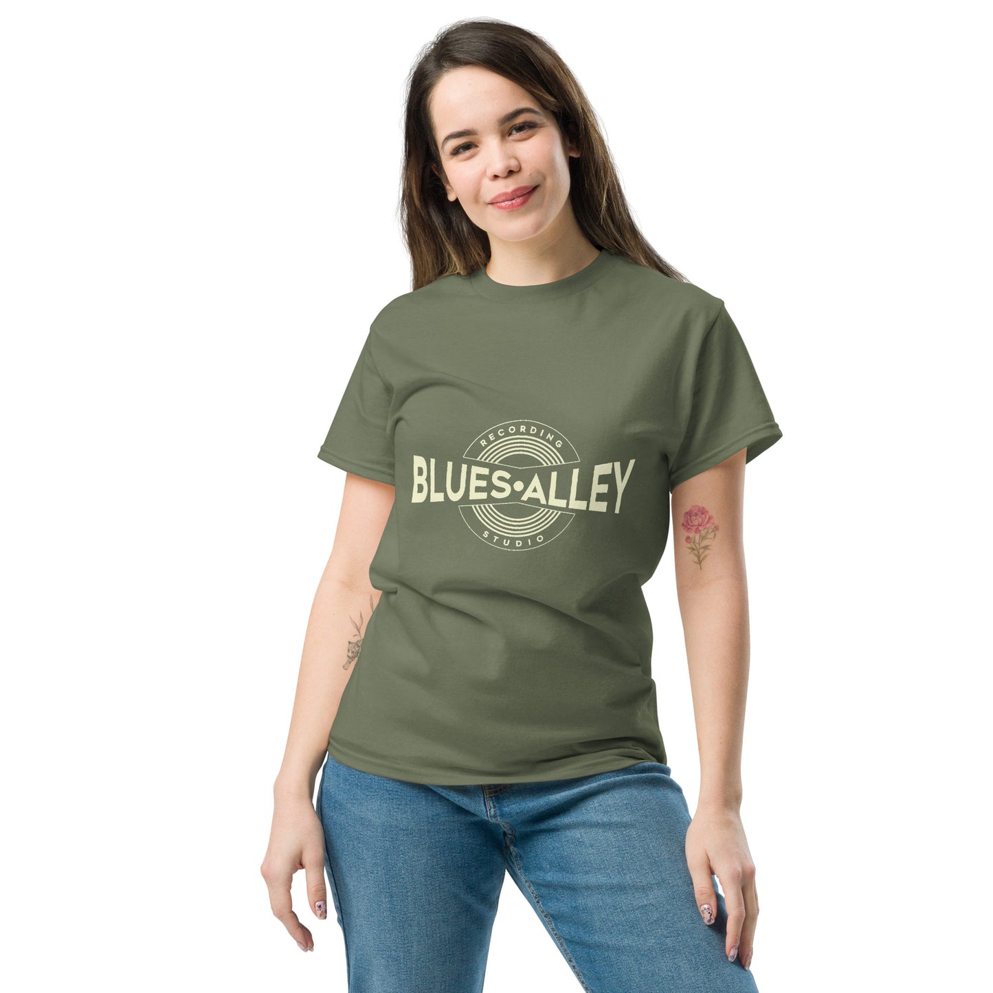 Blues alley Unisex classic tee