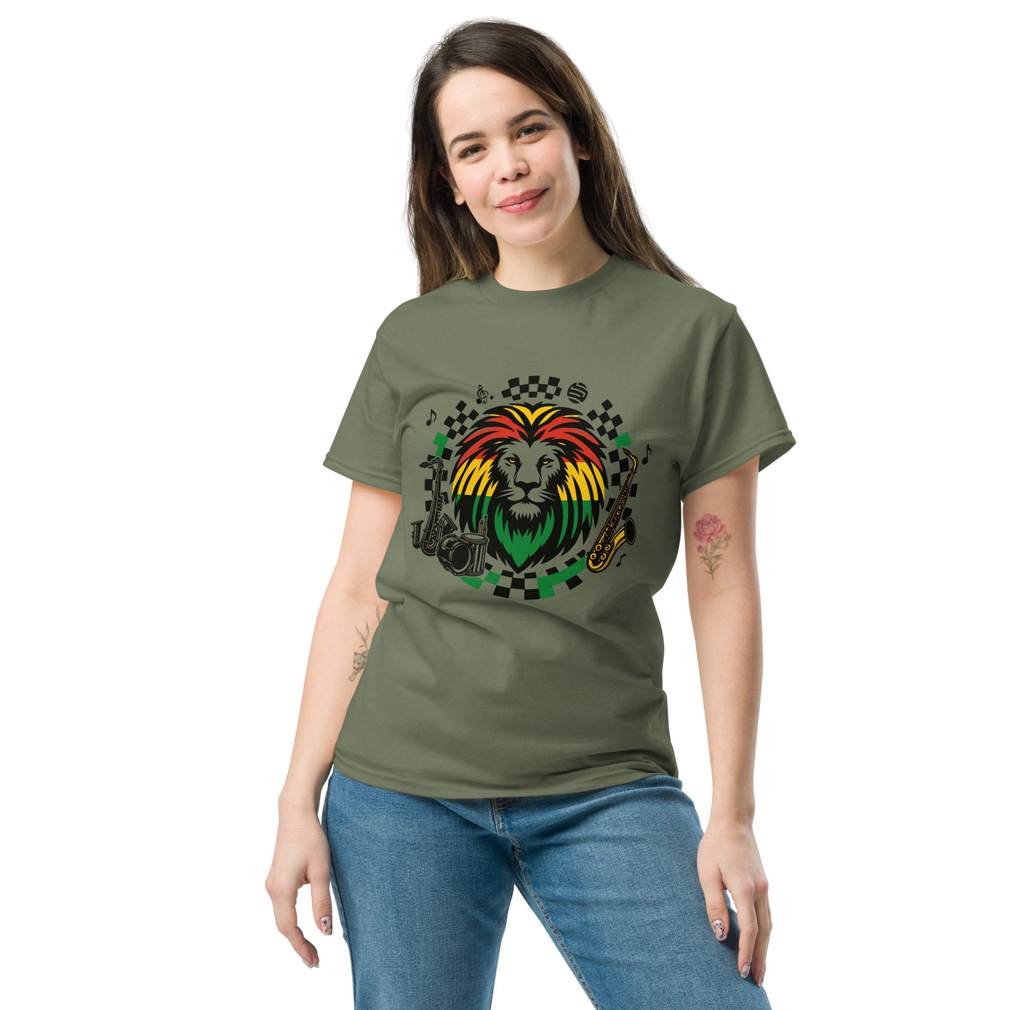 Reggae Lion Unisex classic tee