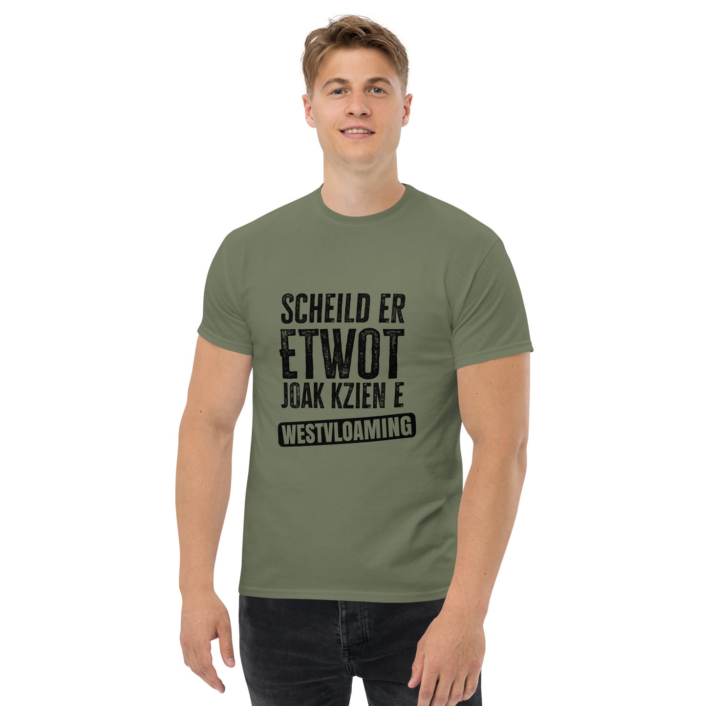 Scheild er etwot Westvloaming Unisex classic tee