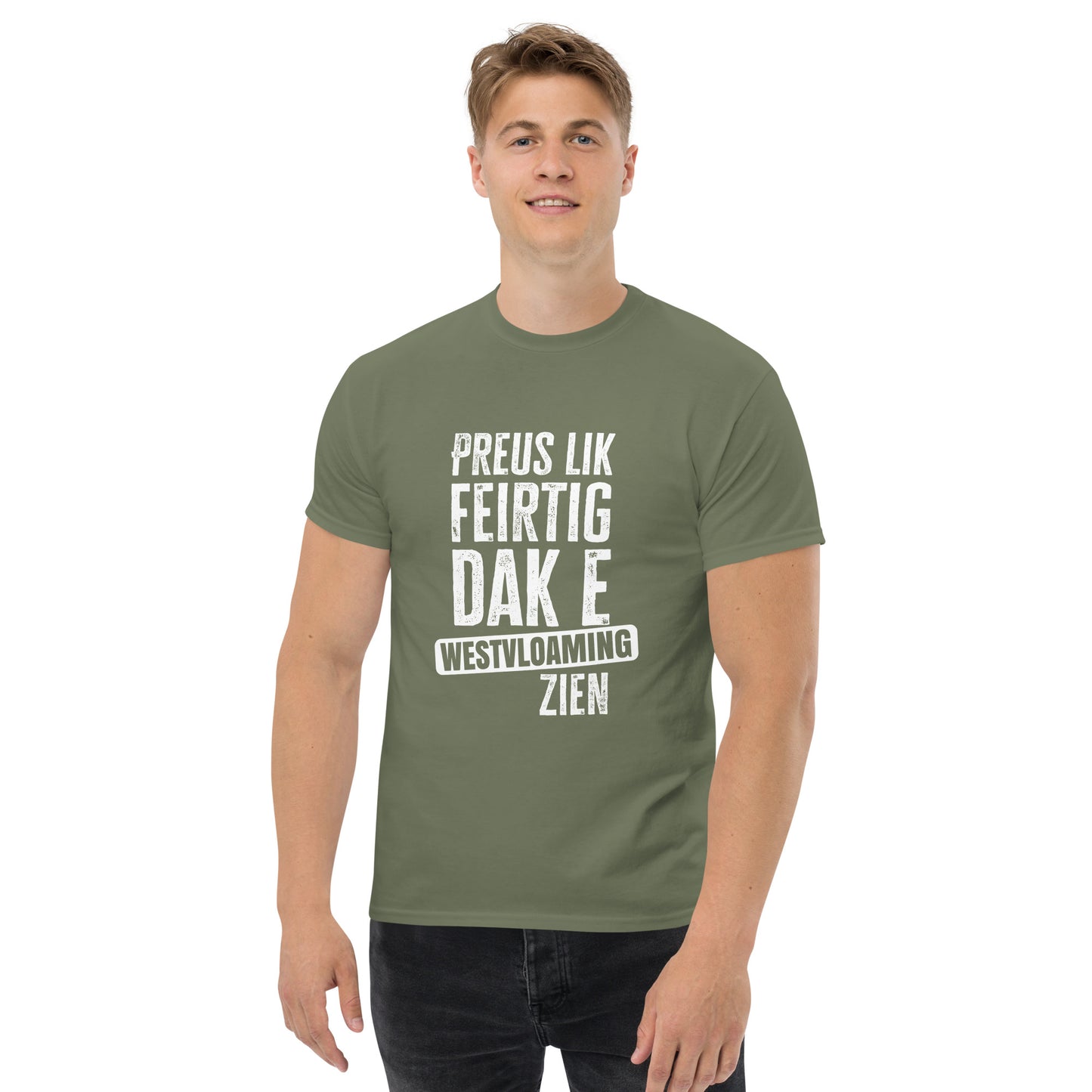 Preus lik feirtig westvloaming Unisex classic tee