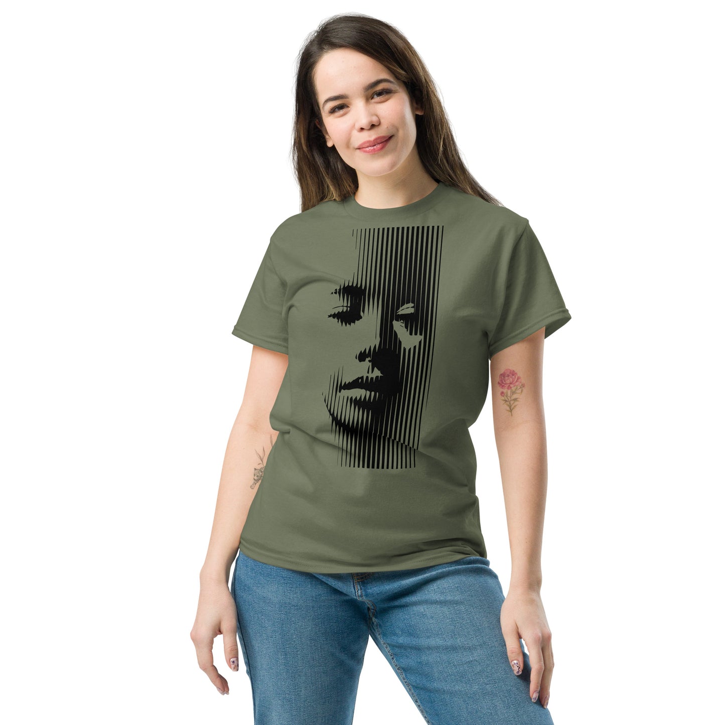 Lady Stripes Unisex classic tee
