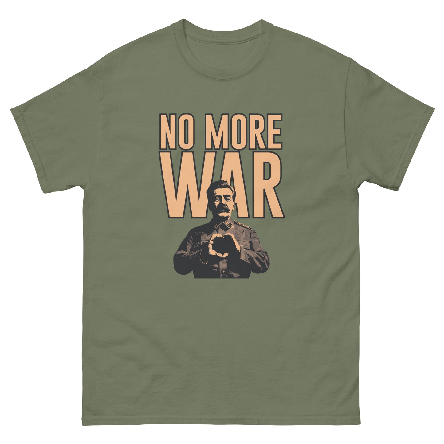 no more war Unisex classic tee