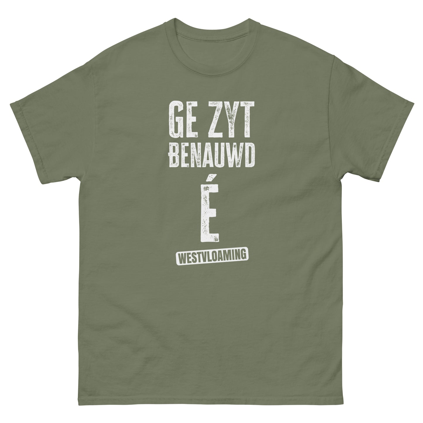 ge zi benauwd é Unisex classic tee