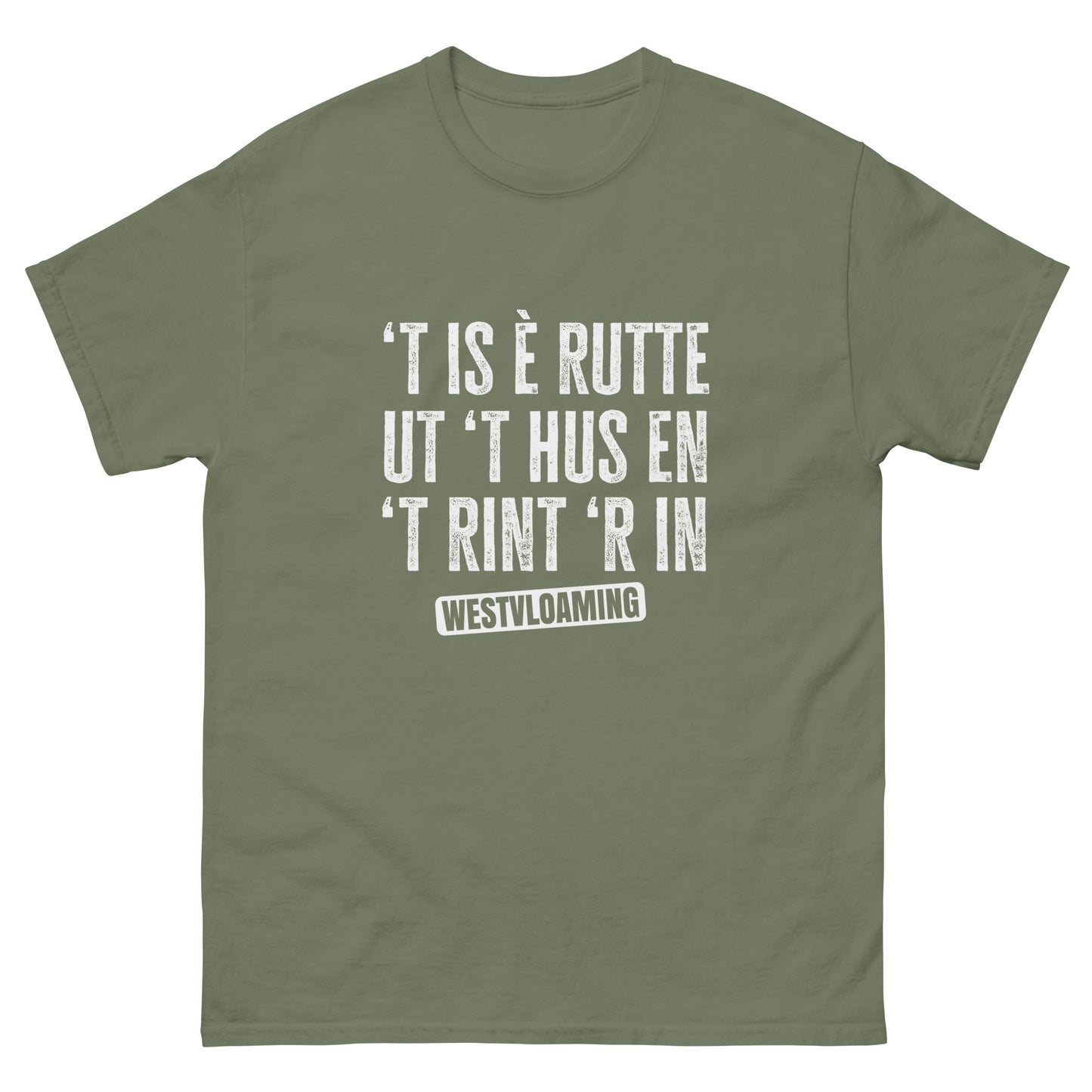 E rutte ut thus Unisex classic tee