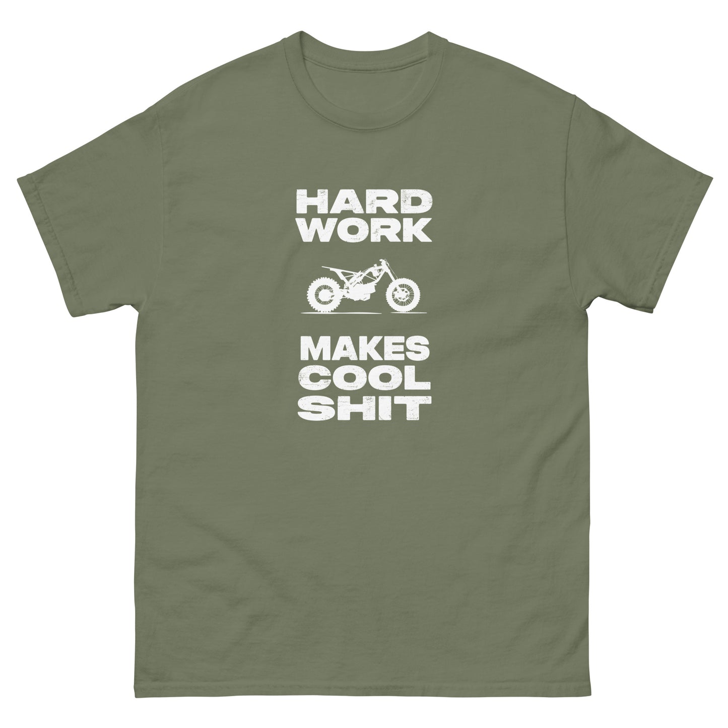 hard work makes cool shit Unisex classic tee