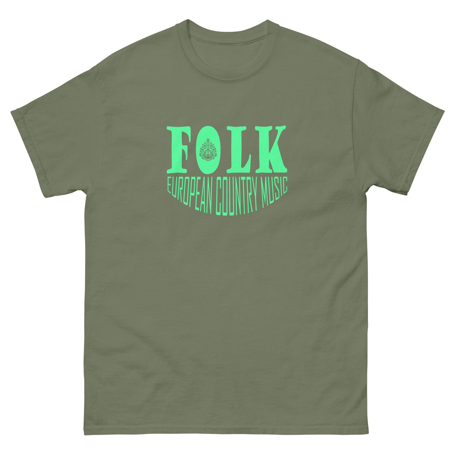 FOLK european country music Unisex classic tee