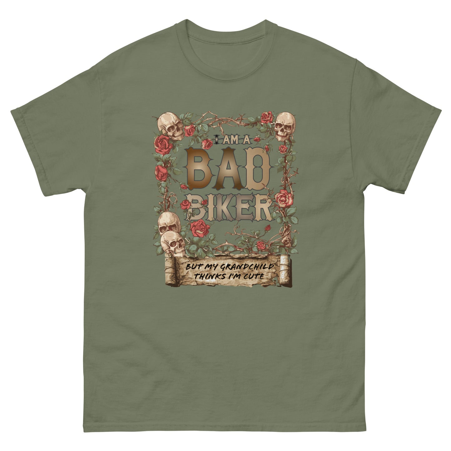 Bad Biker grandad Unisex classic tee