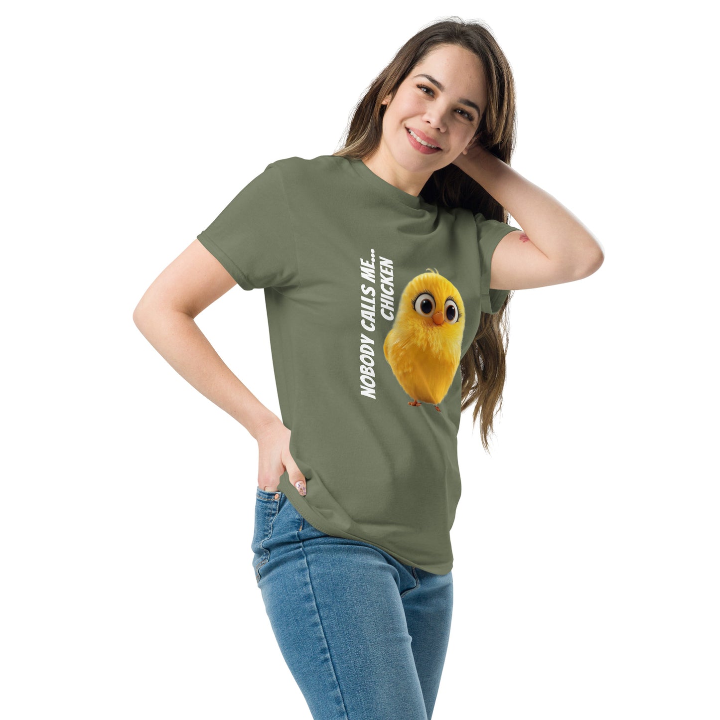 nobody calls me Chicken Unisex classic tee