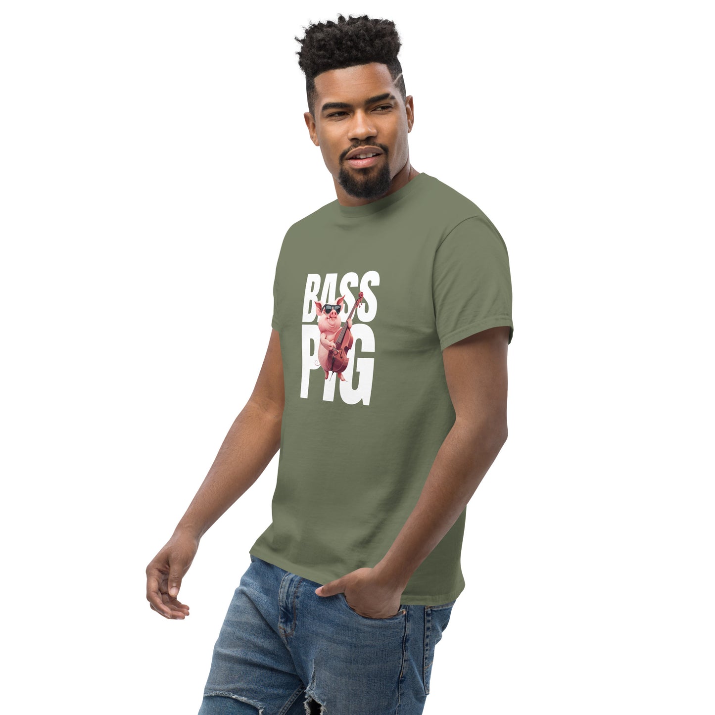 Bass Pig Unisex classic tee