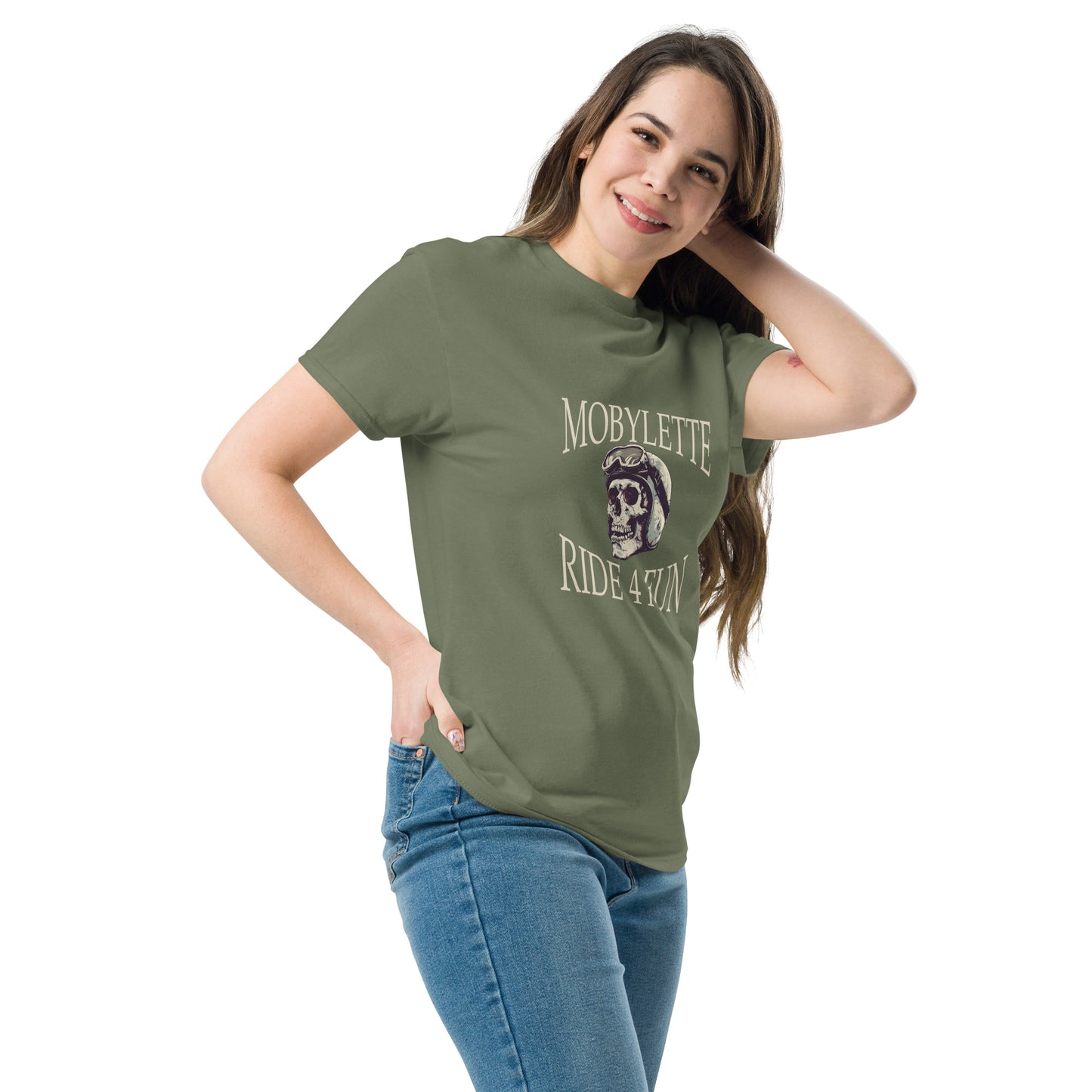 Mobilette ride 4 fun Unisex classic tee