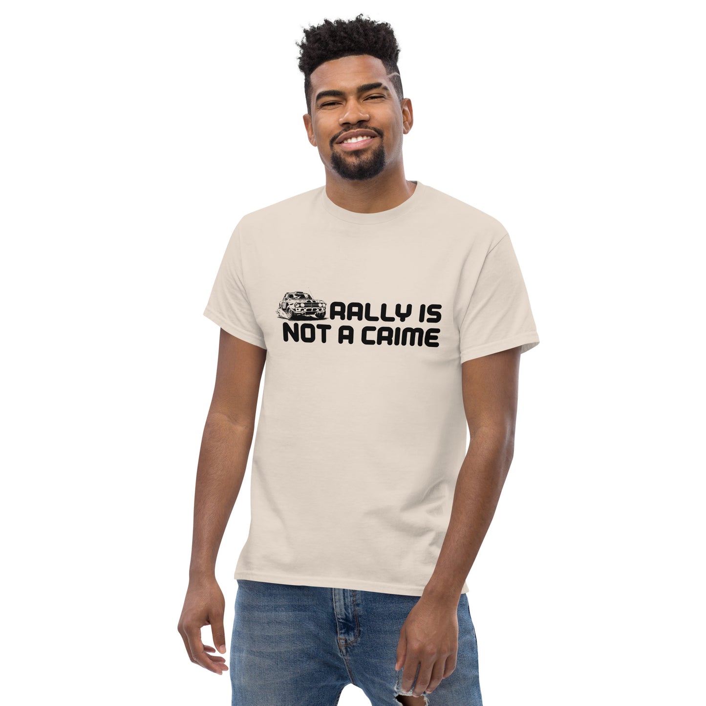 Rally is not a crime Unisex classic tee